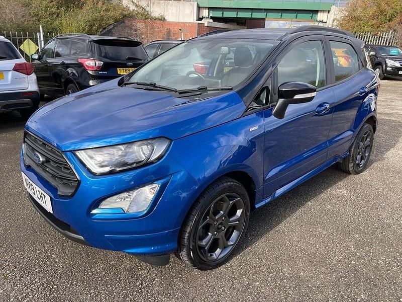 Used Ford Ecosport ST-Line 125 HP (91 kW) 2019 Blue SUV