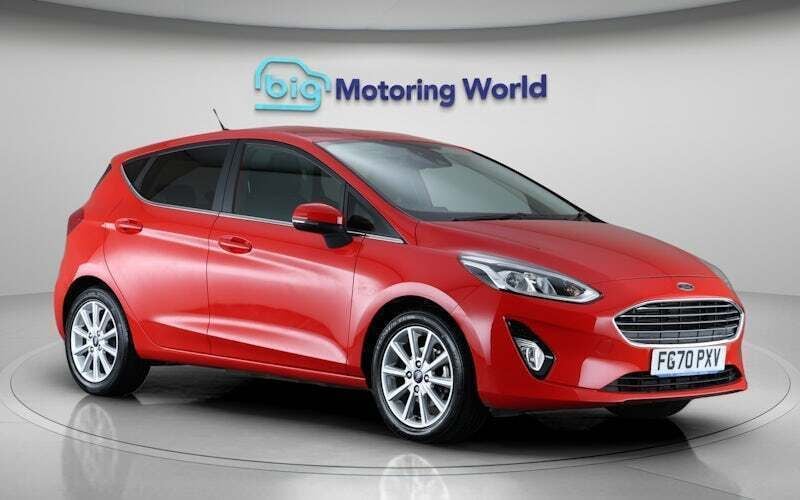 Red Used 2020 Ford Fiesta Titanium Hatchback | £11,000 (Fair price) - Image 1/4