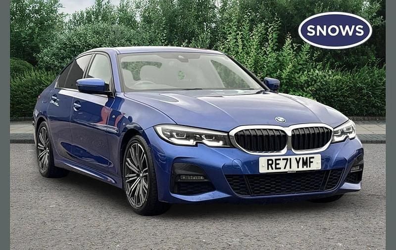 Used BMW 320 M Sport 184 HP (135 kW) 2021 Blue Sedan