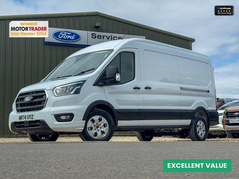White New 2024 Ford Transit Limited Van | £32,990 (A bit pricey) - Image 1/4
