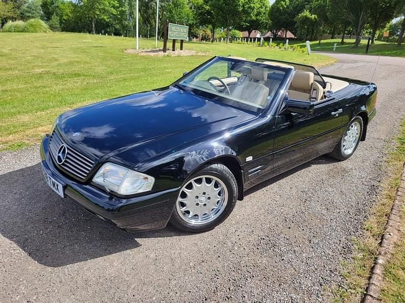 Used Mercedes SL320 1997 Black Cabriolet