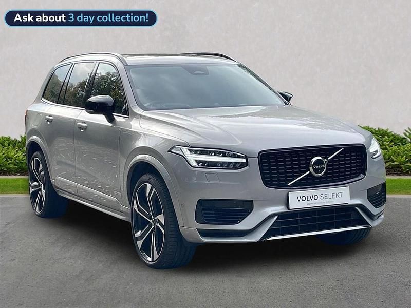 Silver Used 2022 Volvo XC90 Ultimate SUV | £41,359 (Fair price) - Image 1/4