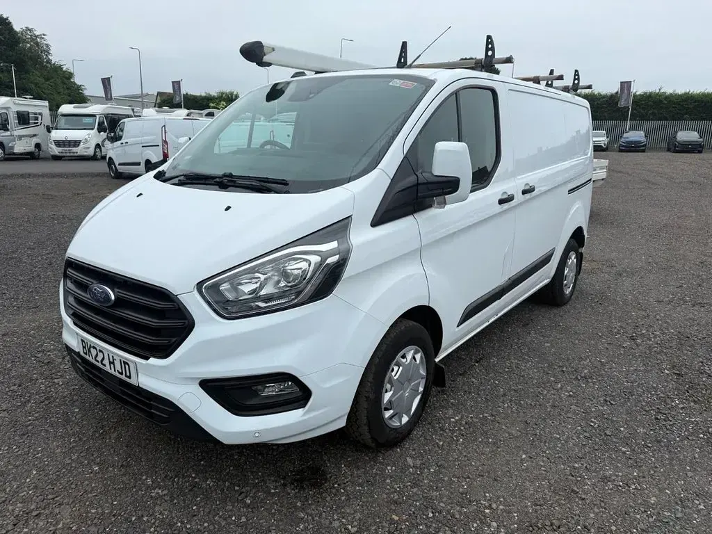 Used Ford Transit Custom Trend 130 HP (95 kW) 2022 White Van