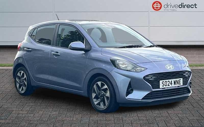 Blue Used 2024 Hyundai i10 Advanced Hatchback | £14,650 (Fair price) - Image 1/4