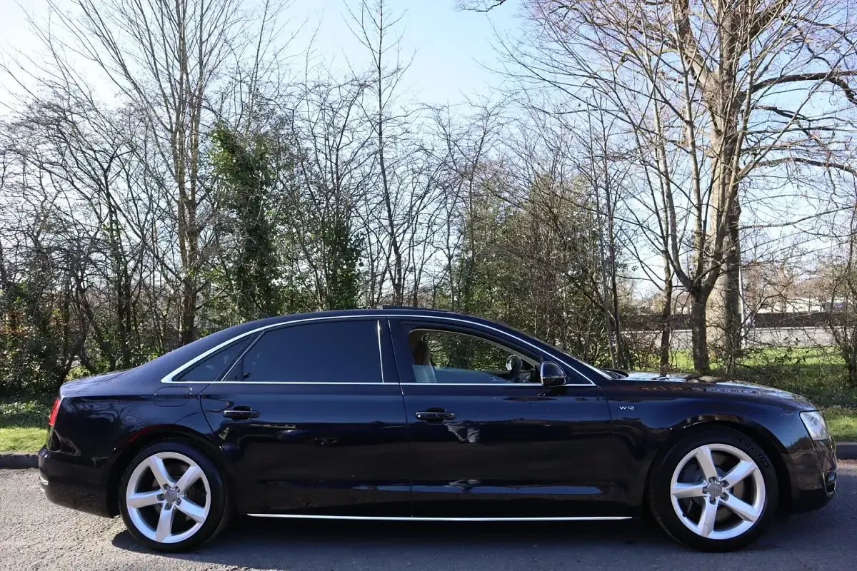 Used Audi A8 2012 Blue Sedan