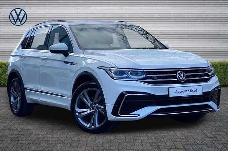 Used VW Tiguan R-line Edition 150 HP (110 kW) 2022 White SUV