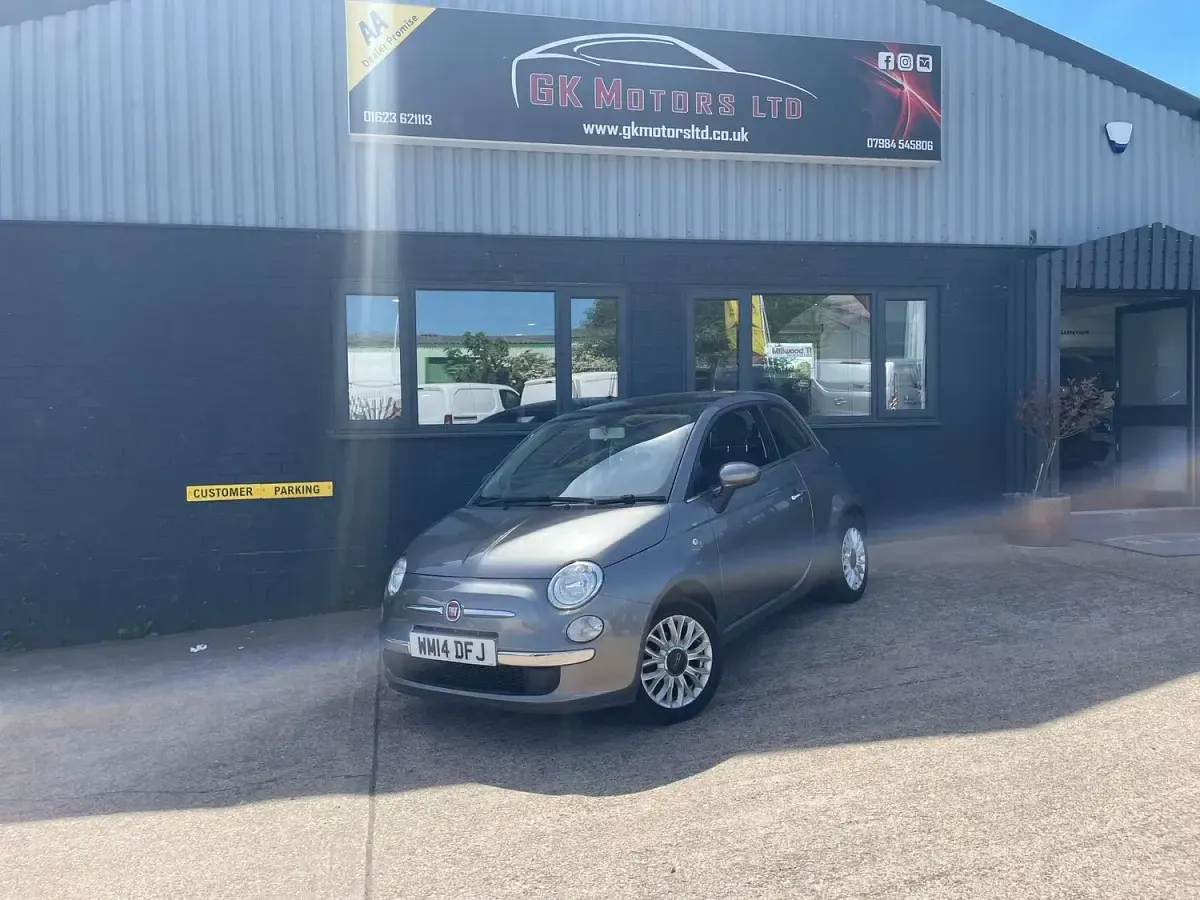 Used Fiat 500 Lounge 69 HP (50 kW) 2014 Grey Hatchback