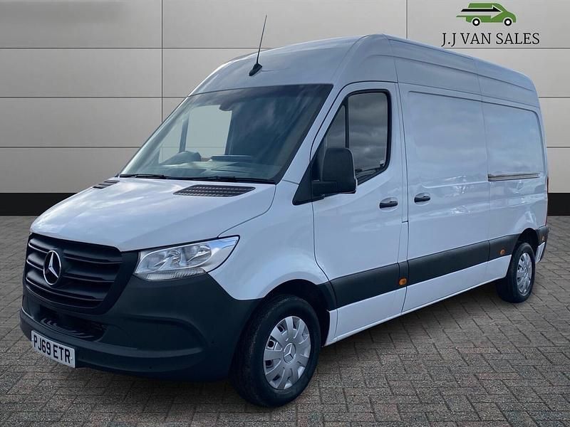 Begagnad Mercedes Sprinter 2019 Vit Van