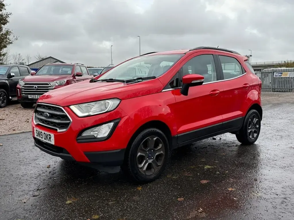 Usado Ford Ecosport Zetec 125 HP (91 kW) 2019 Vermelho SUV