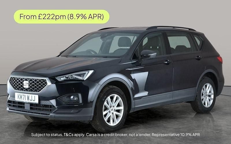Black Used 2022 Seat Tarraco SE SUV | £16,634 (Fair price) - Image 1/3