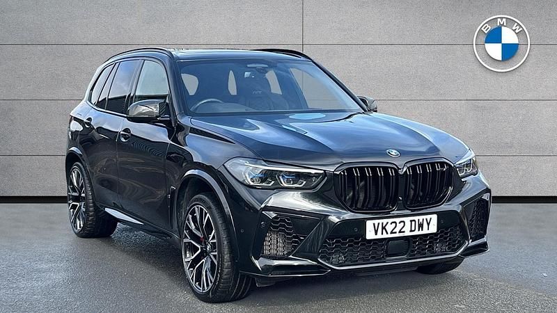 Black Used 2022 BMW X5 M Competition Edition SUV | £69,990 (Fair price) - Image 1/4