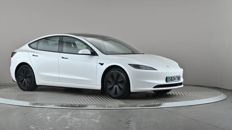 White Used 2024 Tesla Model 3 Sedan | £29,998 - Image 1/4