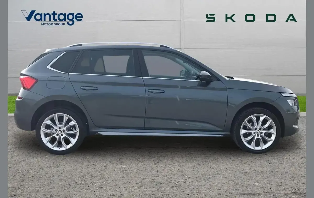 Usado Skoda Kamiq SE L 115 HP (84 kW) 2020 Cinzento SUV