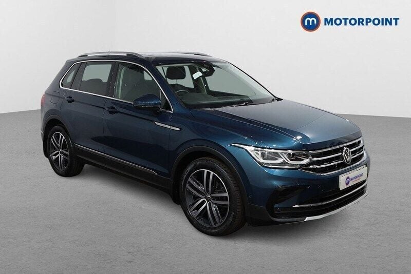 Blue Used 2020 VW Tiguan Elegance SUV | £21,999 (Fair price) - Image 1/4