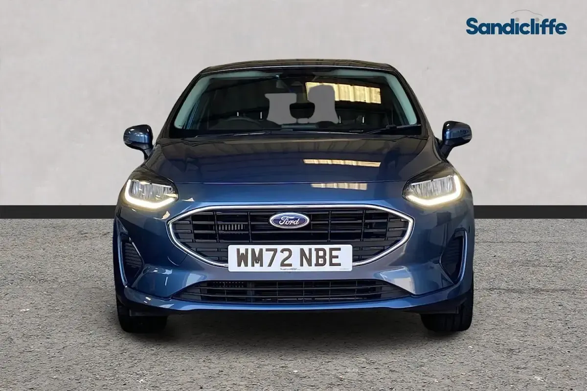Used Ford Fiesta Trend 125 HP (91 kW) 2022 Blue Hatchback