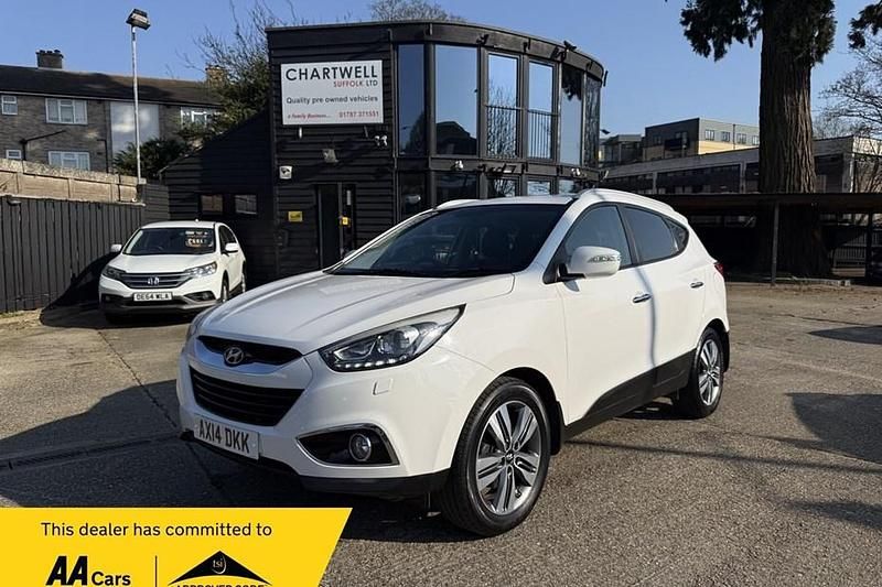 Used Hyundai ix35 Premium 134 HP (98 kW) 2014 White SUV