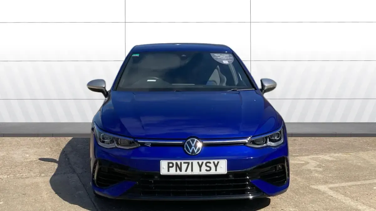 Used VW Golf VIII R 320 HP (235 kW) 2021 Blue Hatchback