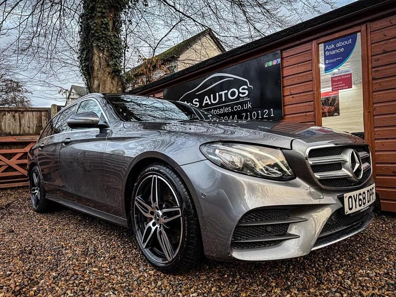 Grey Used 2018 Mercedes E220 AMG line Estate | £19,475 (Fair price) - Image 1/4