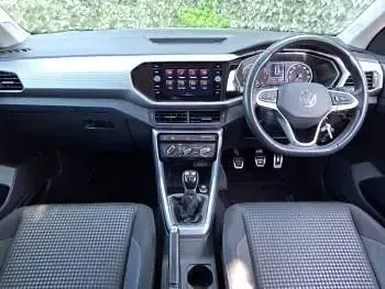 Used VW T-Cross Active 95 HP (69 kW) 2022 White SUV