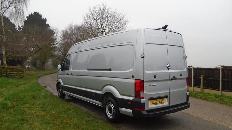 Used VW Crafter Trendline 140 HP (102 kW) 2021 Silver Van