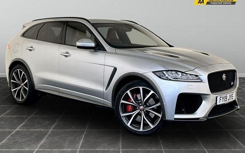 Silver Used 2019 Jaguar F-Pace SVR SUV | £29,895 - Image 1/2