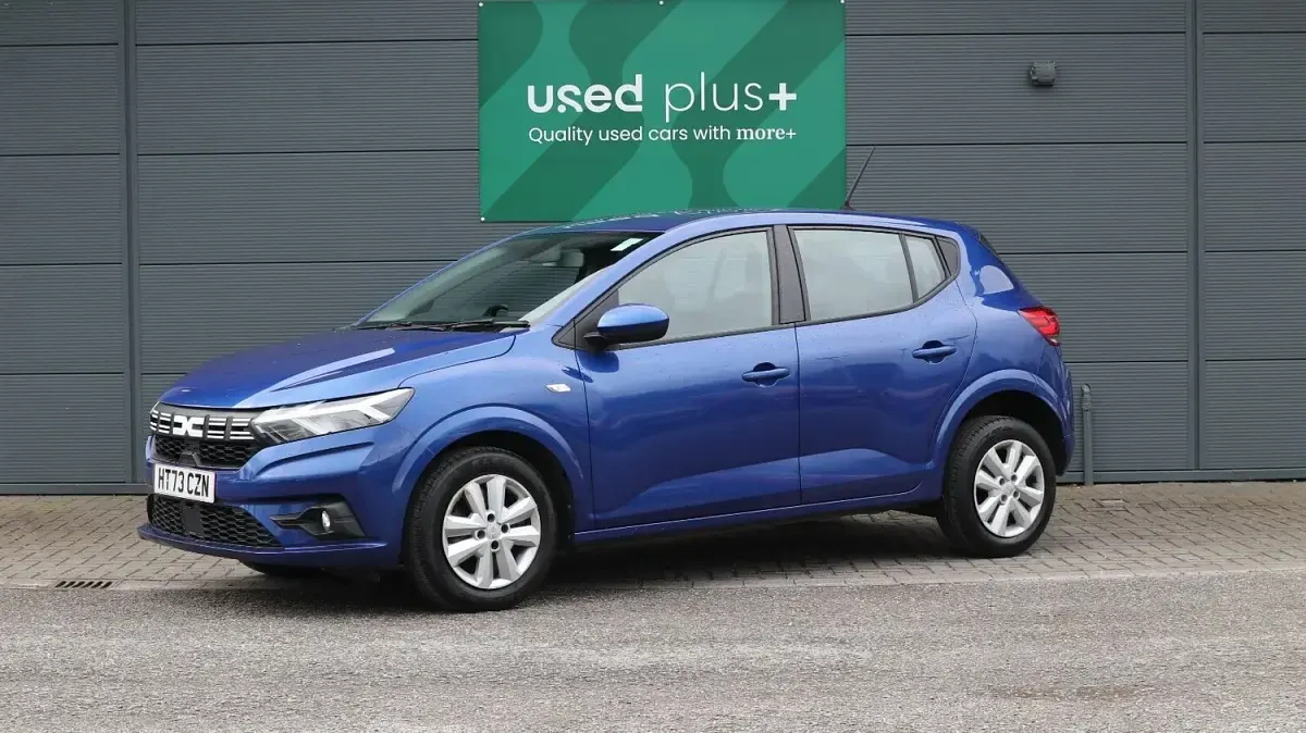 Used Dacia Sandero Expression 100 HP (73 kW) 2023 Blue Hatchback