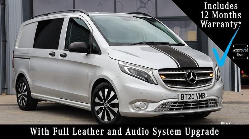 Silver Used 2020 Mercedes Vito MPV | £21,950 (Expensive) - Image 1/4