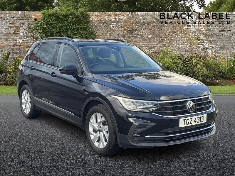 Black Used 2021 VW Tiguan Life SUV | £17,990 (Super price) - Image 1/4