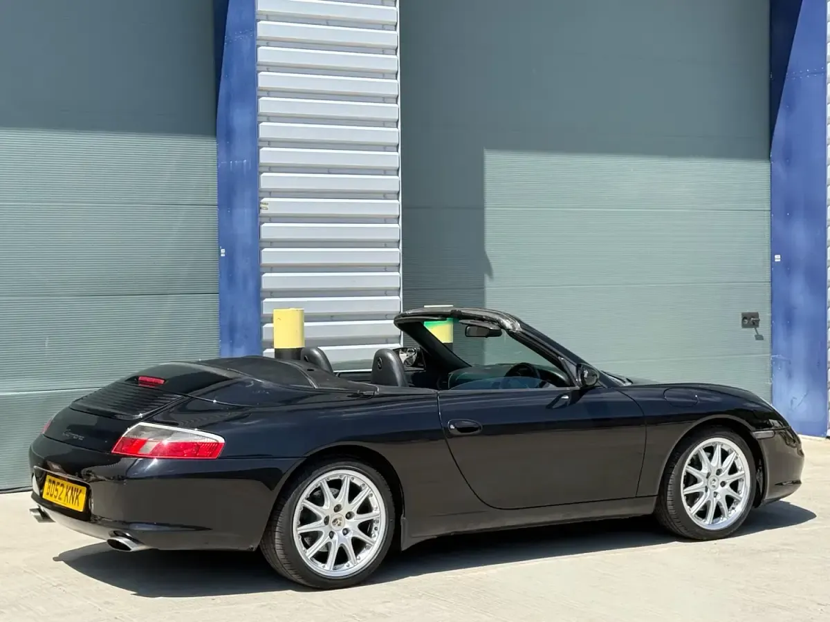 Used Porsche 911 320 HP (235 kW) 2003 Black Cabriolet