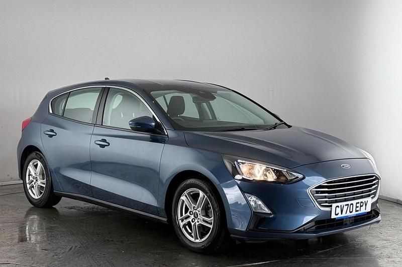 Blue Used 2020 Ford Focus Zetec Hatchback | £10,850 (Good price) - Image 1/1