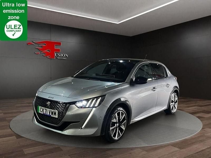 Used Peugeot e-208 Premium 100 kW (136 HP) 2021 Grey Hatchback