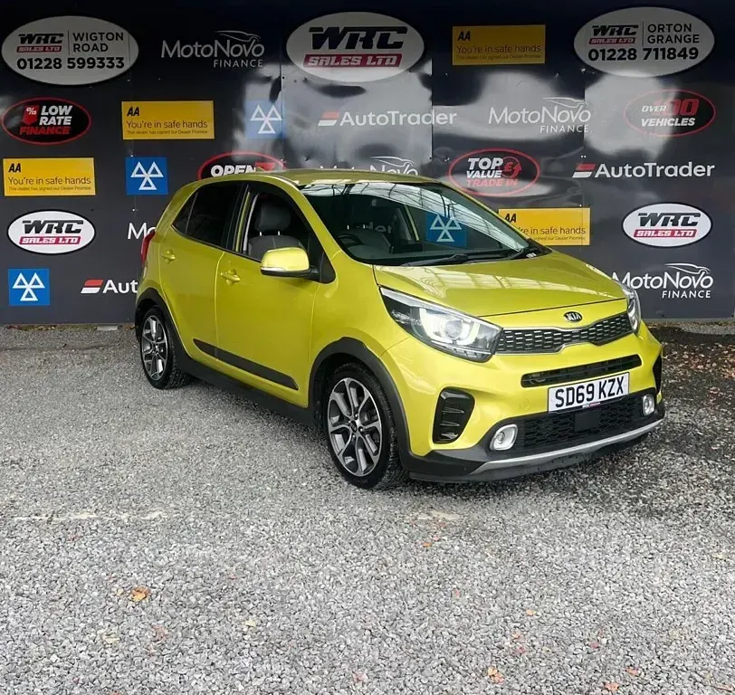 Used Kia Picanto X-Line 84 HP (61 kW) 2019 Green Hatchback