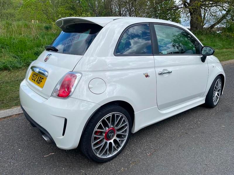 Used Abarth 500 135 HP (99 kW) 2012 White Hatchback