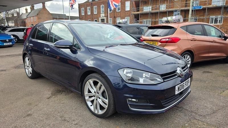 Used VW Golf VII GT 2016 Blue Hatchback