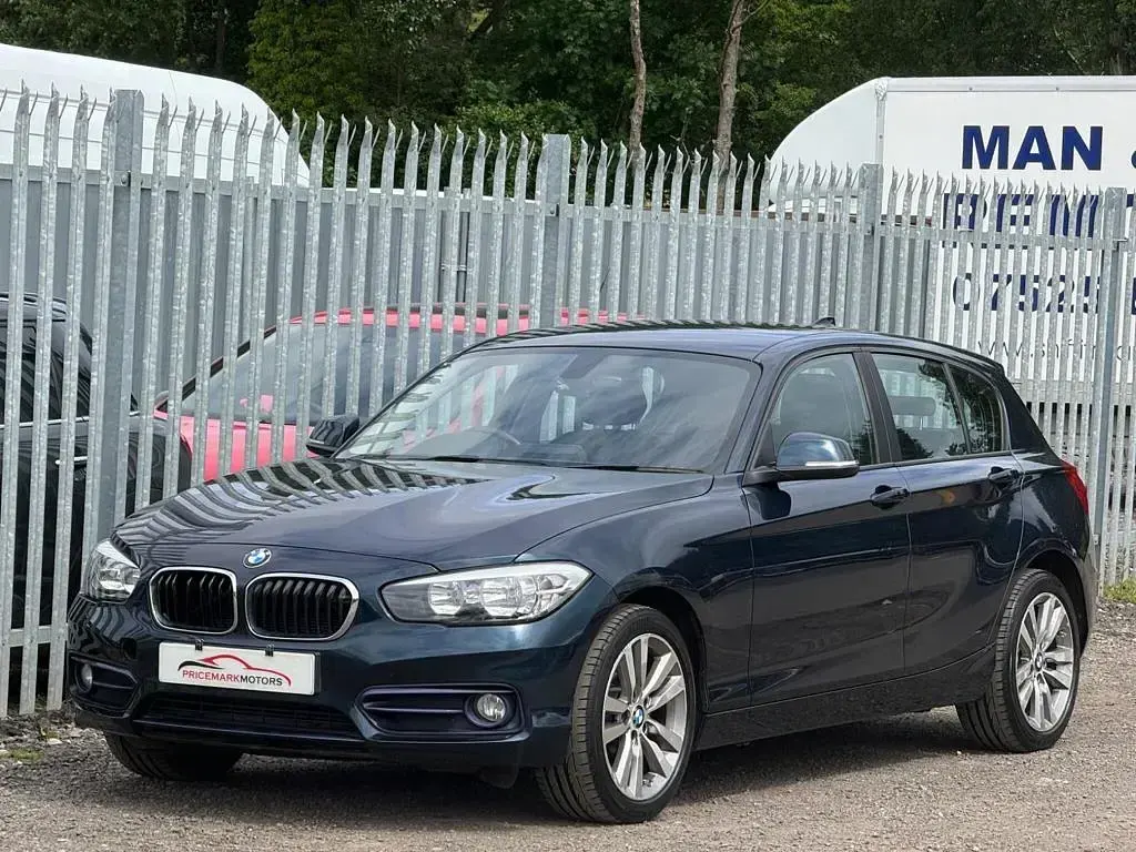 Used BMW 116 Sport Line 2016 Blue Hatchback