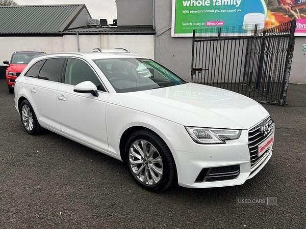 White Used 2019 Audi A4 Comfort Estate | £14,950 (Super price) - Image 1/4