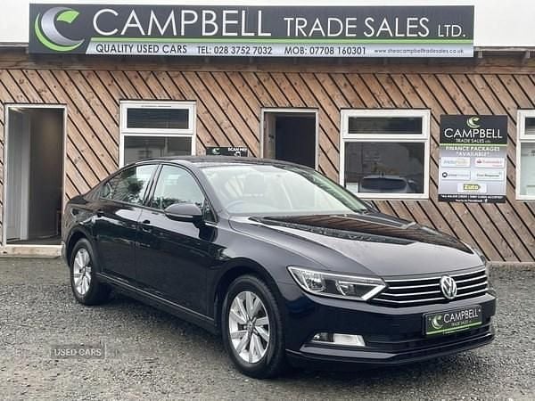 Black Used 2016 VW Passat S Sedan | £9,750 (Good price) - Image 1/4