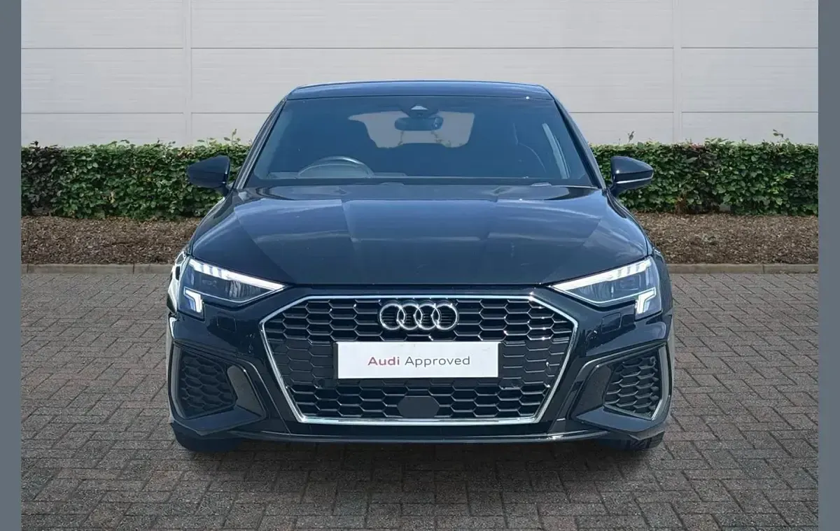 Used Audi A3 S-Line 147 HP (108 kW) 2023 Black Sedan