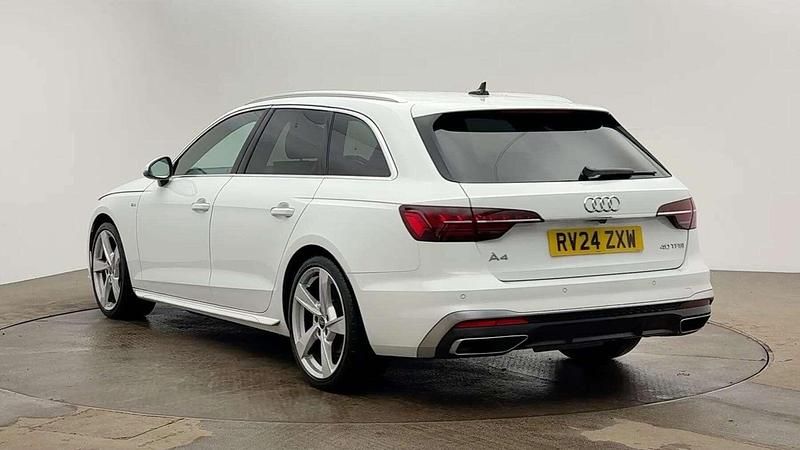 Used Audi A4 S-Line 204 HP (150 kW) 2024 White Estate