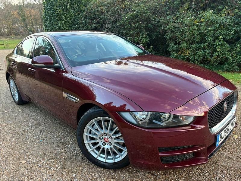 Red Used 2016 Jaguar XE Prestige Sedan | £6,444 (Fair price) - Image 1/4