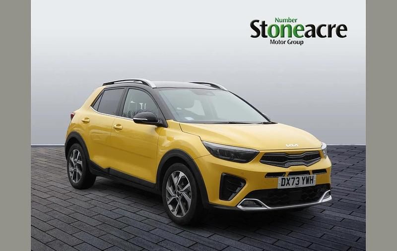 Used Kia Stonic GT-Line S 117 HP (86 kW) 2023 Yellow SUV