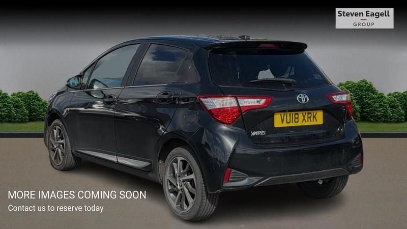 Used Toyota Yaris 2018 Black Hatchback