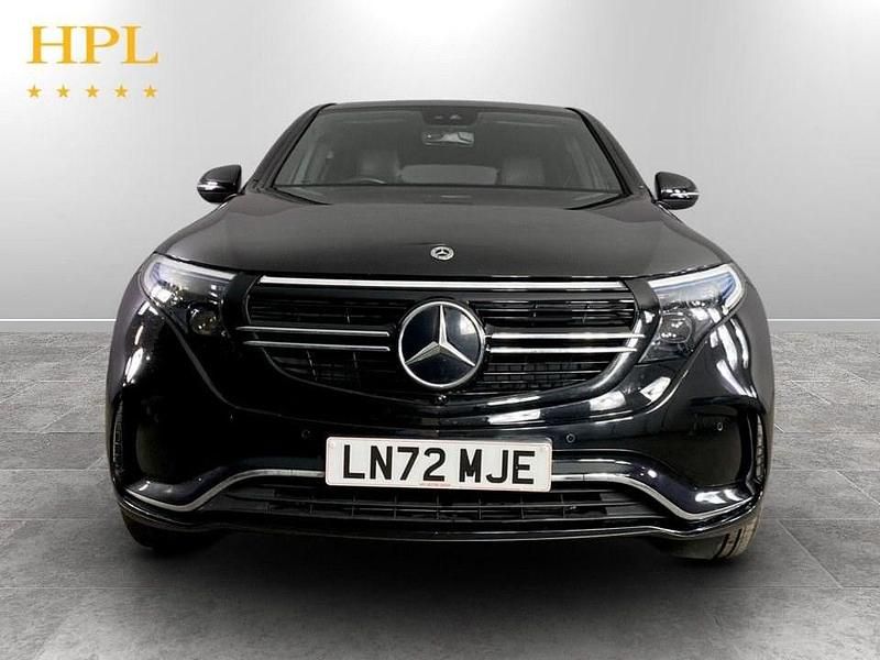 Used Mercedes EQC400 AMG line 300 kW (408 HP) 2022 Black SUV