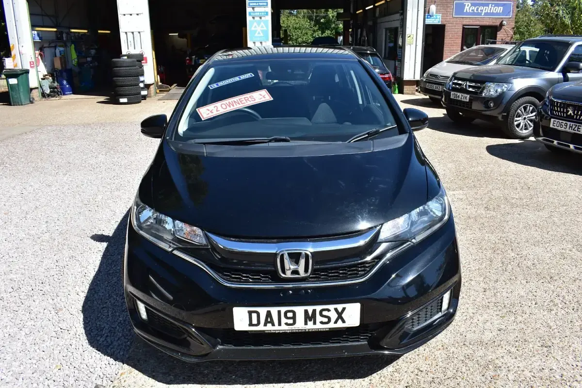 Used Honda Jazz S 102 HP (75 kW) 2019 Black Hatchback