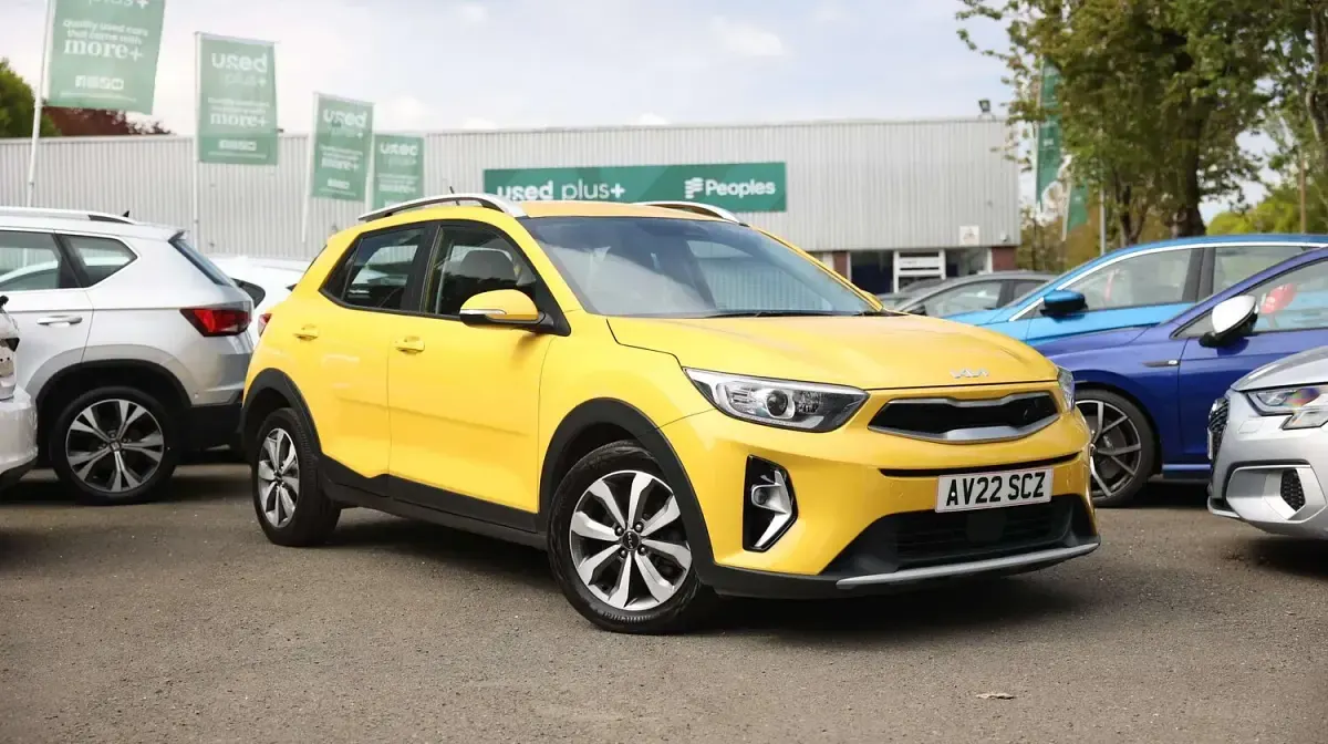 Used Kia Stonic 2022 Yellow SUV