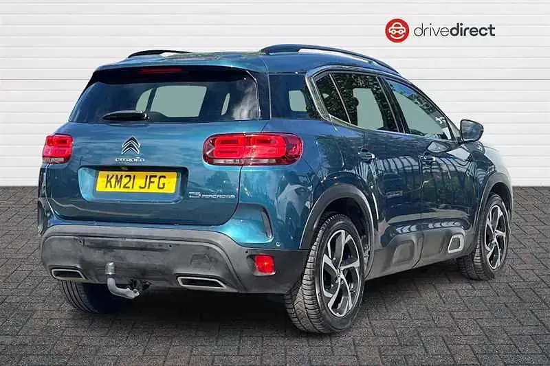 Used Citroën C5 PureTech 2021 Blue Hatchback