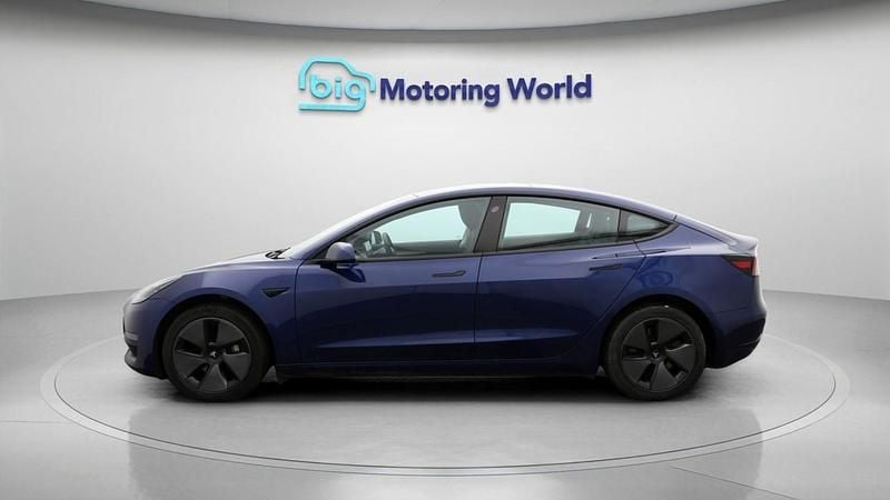 Used Tesla Model 3 Long Range RWD 366 kW (498 HP) 2023 Blue Sedan