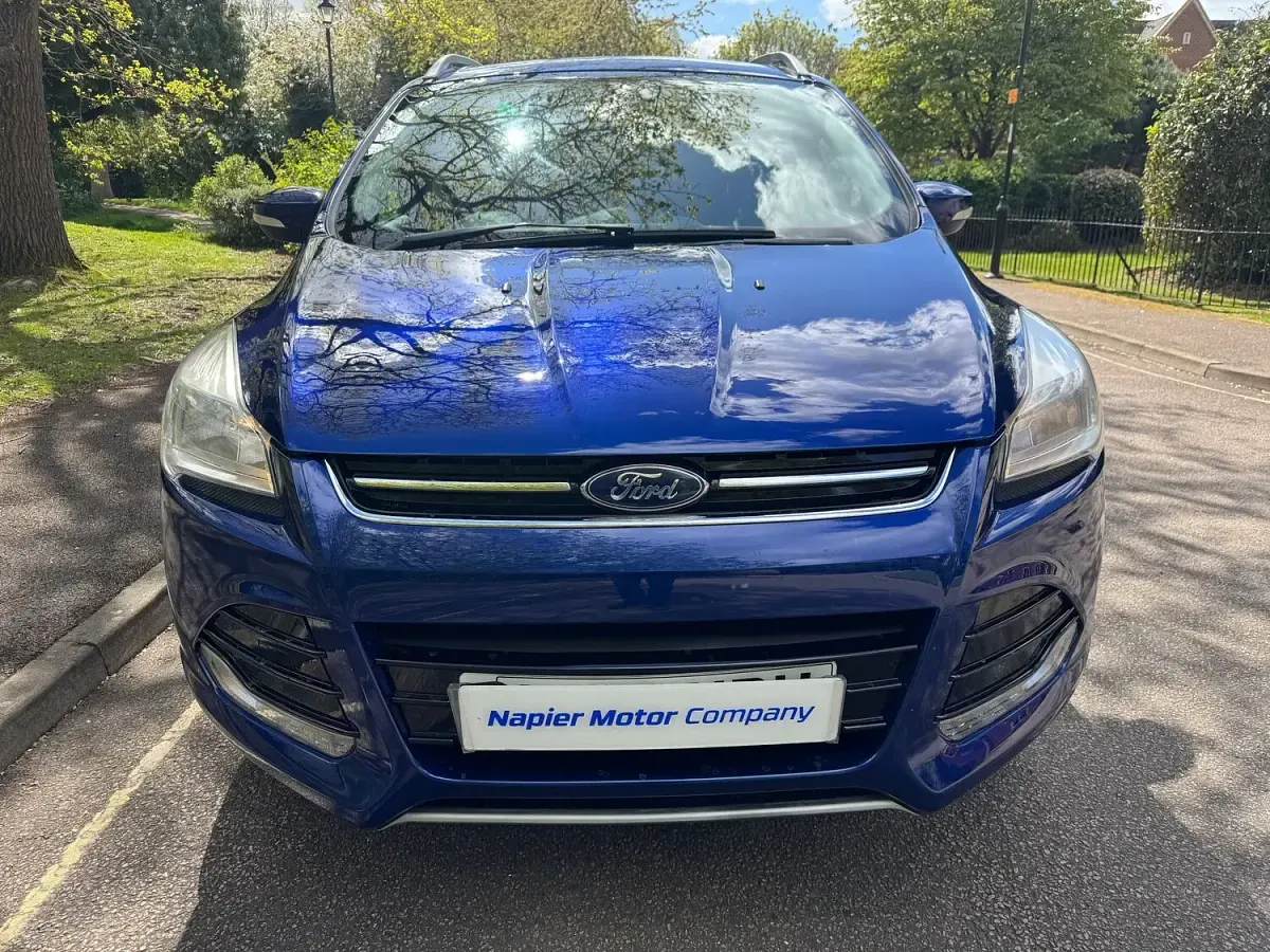 Used Ford Kuga Titanium 150 HP (110 kW) 2016 Blue SUV