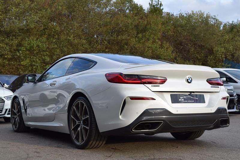 Used BMW M850 M Sport 2020 Metallic white Coupe