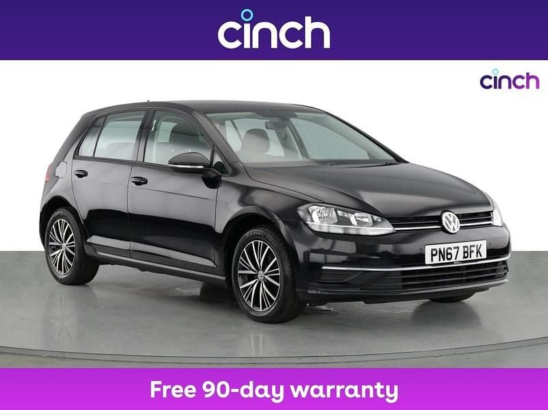 Black Used 2017 VW Golf VII SE Hatchback | £10,049 (Fair price) - Image 1/3